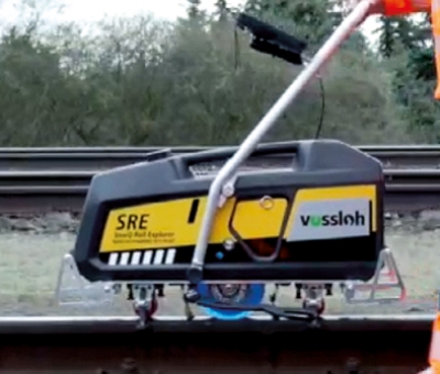Ультразвуковой тестер рельсов SoniQ Rail Explorer от Vossloh